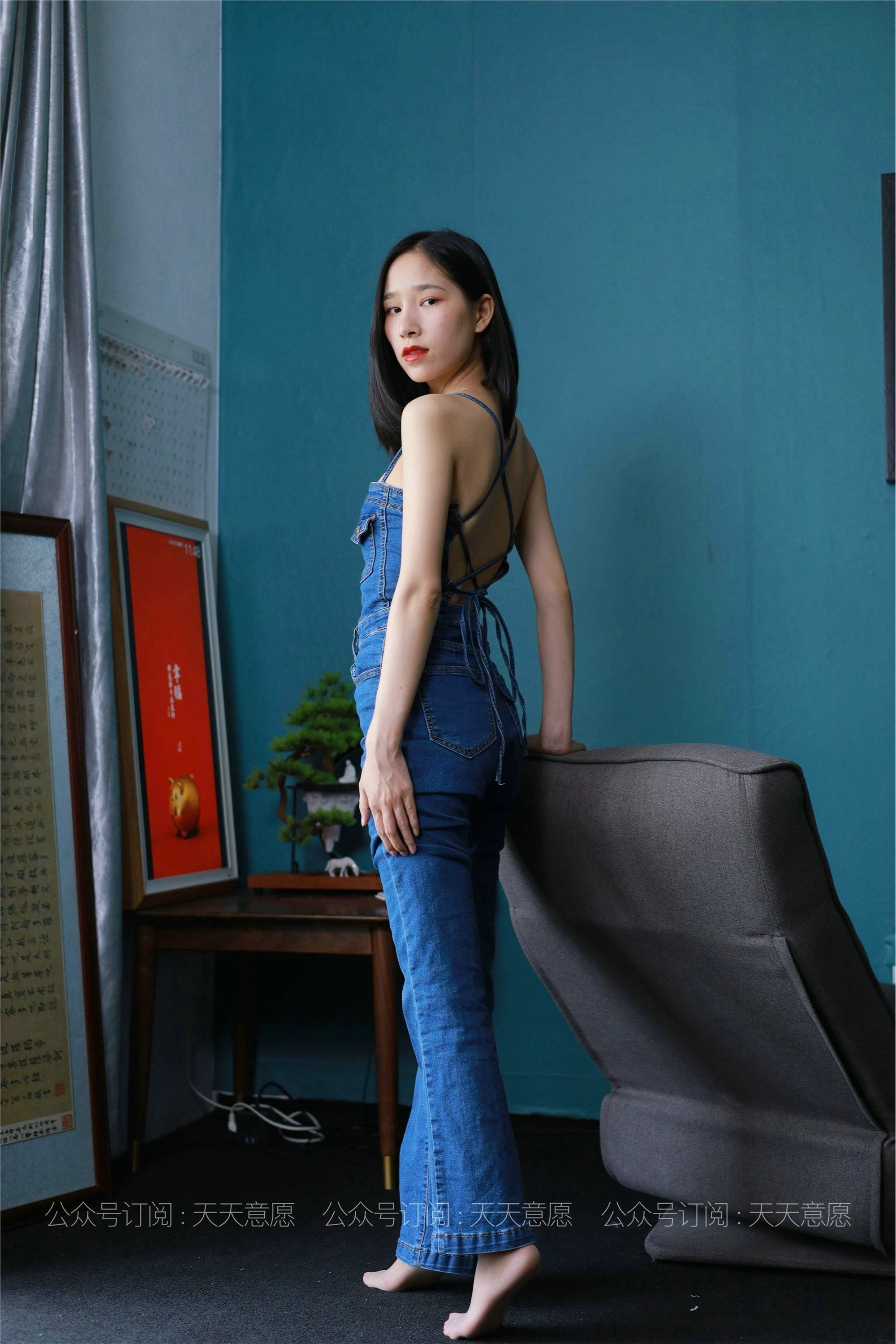 IESS异思趣向  2021.08.04 丝享家879：美子《美背库里丝》